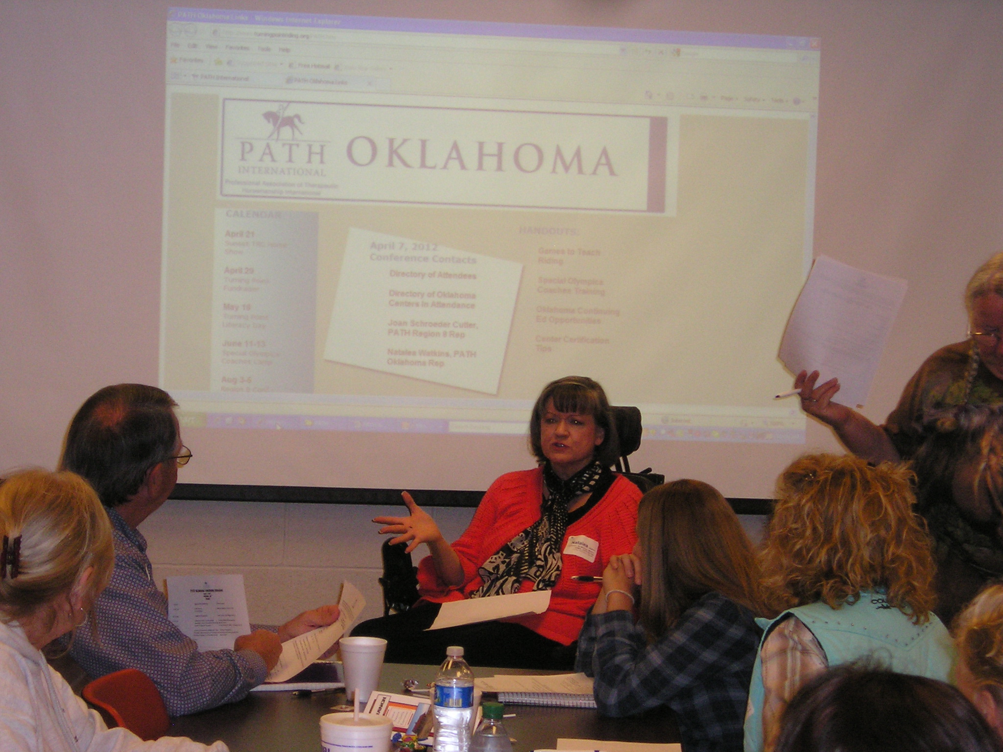 Natalea Watkins speaks at PATH COnference