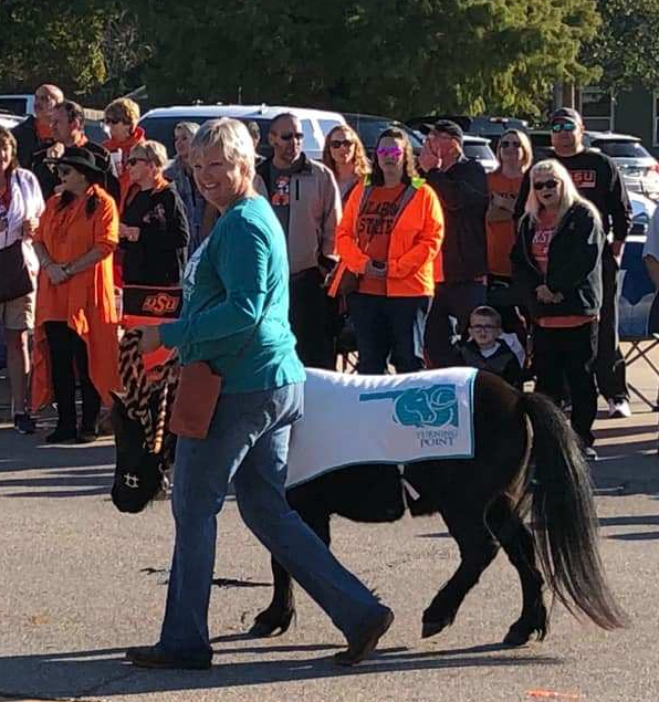 Baxter in the Homecoming Parade