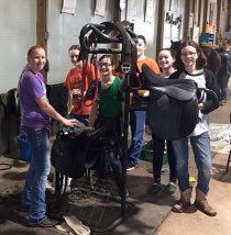 Perkins 4-H Club Clean up